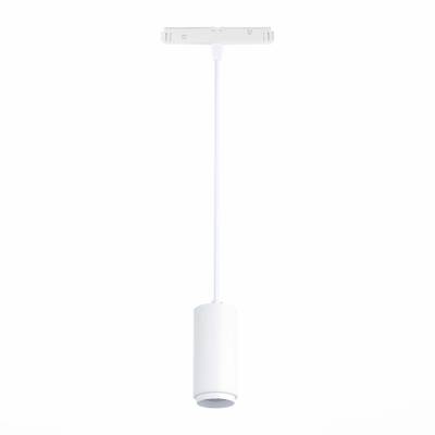 ST357.543.06 Магнитный трековый светильник подвесной ZOOM белый LED 1*6W 4000K 667Lm Ra&gt;80 10-60° IP20 D60xH120 48V