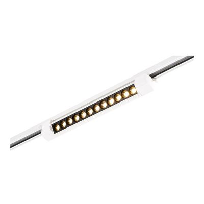 ST367.536.10 Св-к трек. Белый LED 1*10W 3000K 875Lm Ra90 24 IP20 L387xW49xH54 170-240VV