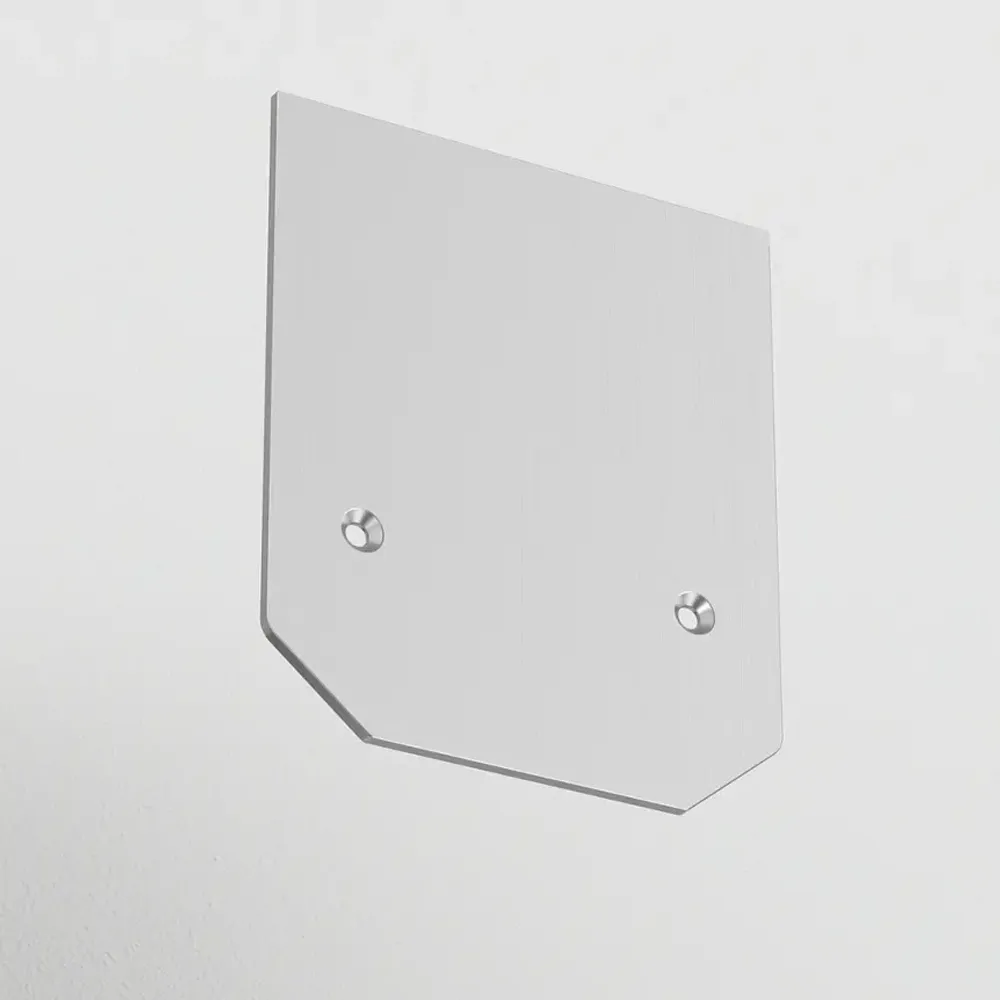 Заглушка торцевая для профиля TRA004MP-21S S35 серый, TRA004MPEC-21S. TM Maytoni