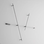 Шинопровод 1м Flarity черный, TRX154-111B. TM Maytoni