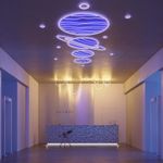 Светодиодная лента герметичная SPI MOONLIGHT-TOP-B84-13x12mm 24V RGB-PX7 (18 W/m, IP67, 5m, wire x2) (Arlight, Силикон)
