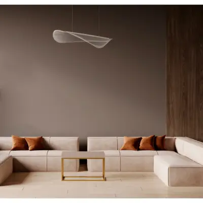 731403 Люстра VARESE 32W LED 1867LM 360G ЗОЛОТО 3000K Lightstar