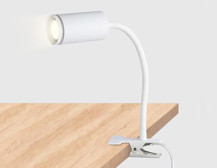 Светильник переносной с выключателем FW2467 WH белый GU10 max 12W D55*L100*H300