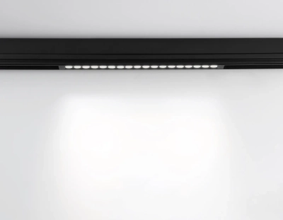 Светильник светодиодный трековый для шинопровода Magnetic GL1740 BK черный IP20 24W 4200K 220V 24° 455*25*42 (Без ПДУ)