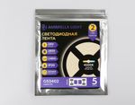 Светодиодная лента GS3402 2835 240Led/ 20W m/ 24V IP20 4500K/ 5000*10*1.2mm/ кратность резки 25mm (2 конт.)