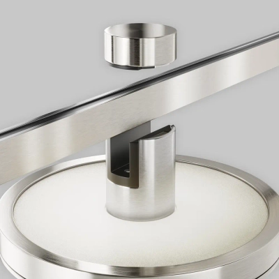 Трековый светильник Плато / Plato Flarity 4000K 7Вт 120°, TR152-1-7W4K-PT. TM Maytoni