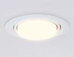 Светильник встраиваемый G10122 WH белый GX53 max 12W D120*48