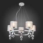 SLE107103-05 Светильник подвесной Хром/Серебристый E14 5*40W