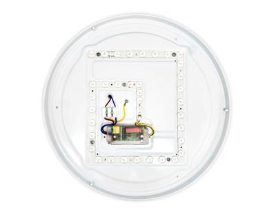 Потолочный светодиодный светильник с пультом FF49 WH белый 48W 3000K/4200K/6400K D400*75 (ПДУ ИК)