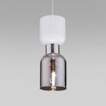 Подвесной светильник со стеклянным плафоном 50118/1 никель