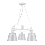Подвесная люстра Arte Lamp PASSERO A4289LM-3WH, 3хE27