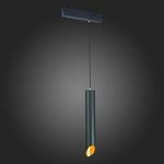 ST508.413.01 Св-к трек. Черный GU10 1*50W  IP20 D60xH400 180-240V Без ламп