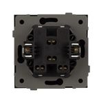 Механизм выключателя двухклавишный непроходной SWT-TENDO-MK02-PL-GR (230V, 10A) (Arlight, -)