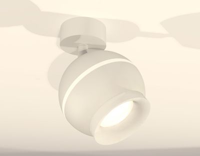 Комплект поворотного светильника с дополнительной подсветкой XM1101017 SWH/FR белый песок/белый матовый MR16 GU5.3 LED 3W 4200K (A2202, C1101, N7165)