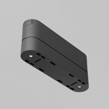 Адаптер к трековому светильнику Radity L115mm черный, TRA084FC-11SB. TM Maytoni