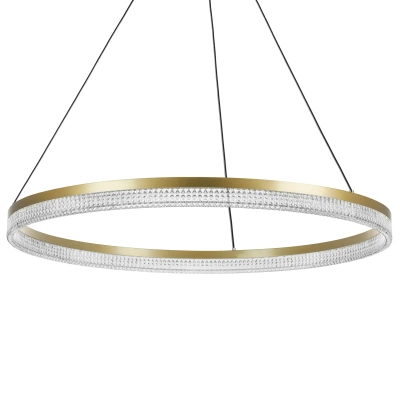 736181 Люстра ROTONDA 51W LED 2808LM 180G ЛАТУНЬ 3000K