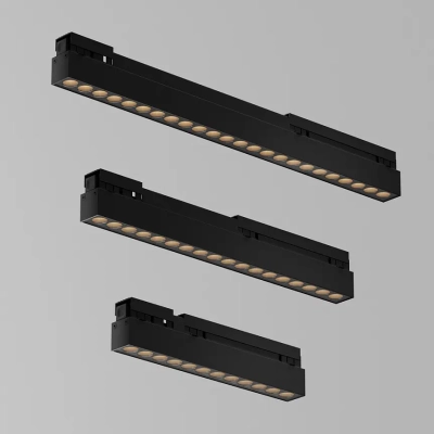 Уличный трековый светильник Точки / Points Exility IP 4000К 24Вт 36° черный, O-TR02-2-S-24WB4K. TM Maytoni