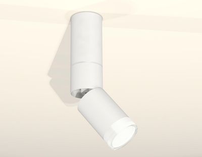 Комплект накладного поворотного светильника с акрилом XM6312105 SWH/FR/CL белый песок/белый матовый/прозрачный MR16 GU5.3 (C6322, A2060, A2220, C6312, N6241)