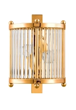 Бра Crystal Lux TADEO AP2 GOLD/TRANSPARENTE 3031/402