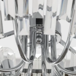 Citilux Вестерос CL307180 Люстра хрустальная потолочная Хром