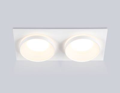 Светильник встраиваемый TN30711/2 WH белый GU5.3/2 182*92*36