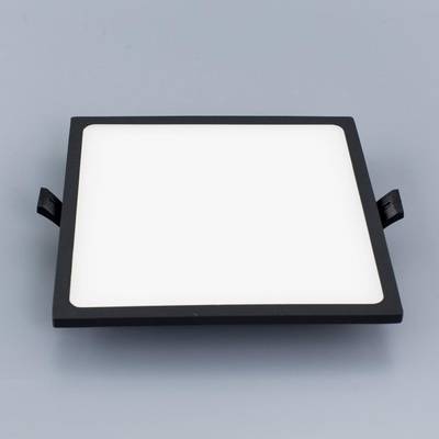 Citilux Омега CLD50K222 LED Встраиваемый светильник с диммером Чёрный
