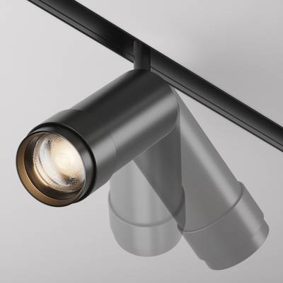 Трековый светильник Focus Zoom Exility 2700K 12Вт 15-50°, TR211-1-12W2.7K-Z-B. TM Maytoni