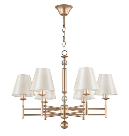 Люстра Crystal Lux FLAVIO SP6 GOLD 0640/306