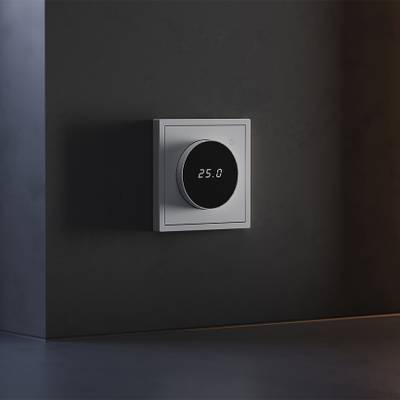 VLS070116 Терморегулятор электронный VOLTUM S70 с индикацией и датчиком, для теплого пола, (серый). (ТМ Maytoni)