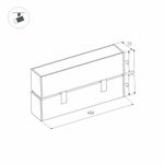 Светильник MAG-FLAT-FOLD-45-S405-12W Warm3000 (WH, 100 deg, 24V) (Arlight, IP20 Металл, 3 года)