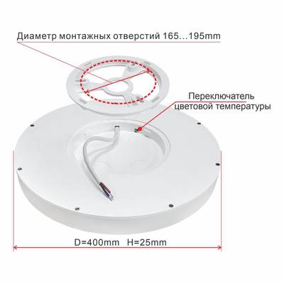 Citilux Бейсик CL738321V Светильник накладной Чёрный