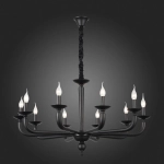 SL1114.403.10 Люстра подвесная ST-Luce Черный E14 10*40W