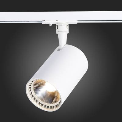 ST351.536.30.36 Св-к трек. Мат. белый LED 1*30W 3000K 2 700Lm Ra≥90 36° IP20 L139xW89xH194 100-240V