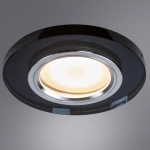 Точечный встраиваемый светильник Arte Lamp CURSA A2166PL-1BK, 1хGU10