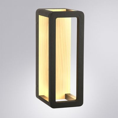 Фасадный светильник Arte Lamp HASSALEH A3374AL-1BR, 1хLED