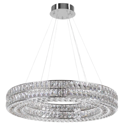4927/85L L-VISION ODL24 583 хром/металл/хрусталь Люстра LED 85W 4000K 5074Лм PANTA