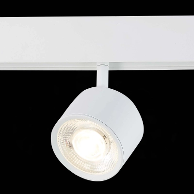 ST353.546.06 Магнитный трековый светильник белый LED 1*6W 4000K 560Lm Ra>80 36° IP20 L120xW81xH138 48V