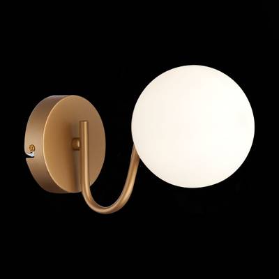 SLE220601-01 Бра Золотистый/Белый E14 1*40W