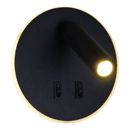 86203-9.2-001KT LED12W BK светильник настенный