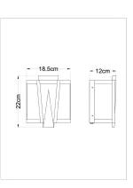 Настенный светильник ARTE LAMP GRATO A4079AP-1CC, 1хE14