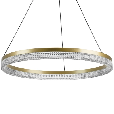 736161 Люстра ROTONDA 38W LED 2106LM 180G ЛАТУНЬ 3000K