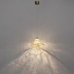 5108/3LA L-VISION  ODL26 антич.бронза/янтарный металл/стекло Подвес LED x 3W 4000K ORDI