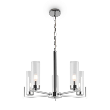 Подвесной светильник Adeline FR5214PL-05CH, E14х5. TM Maytoni