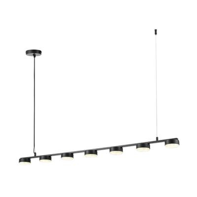 8117/7 COMFI LN26 236 черный, металл Подвесной светильник LED GX53 7*7W 220V TORINA