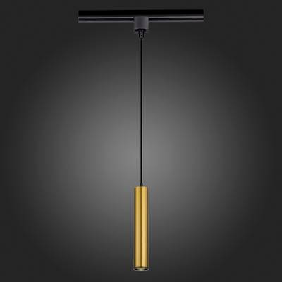 ST151.306.01 Светильник трековый Черный GU10 1*50W IP20 D54xH290 220V Без ламп