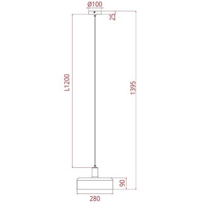 Подвесной светильник Arte Lamp SKAT A7052SP-1BK, 1хE27