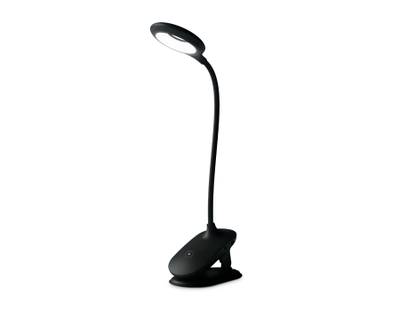 Светильник светодиодный настольный DE703 BK черный LED 3000-6000K 6W