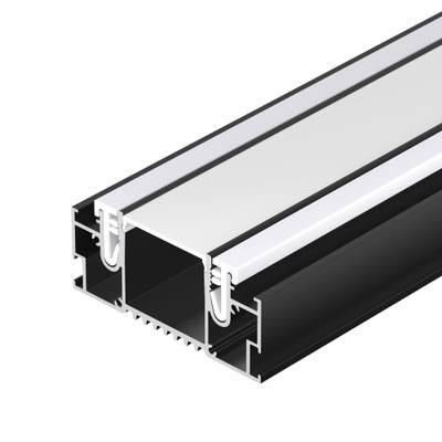 Профиль STRETCH-32-CEIL-CENTER-2000 BLACK (Arlight, Алюминий)