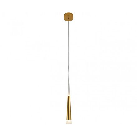 6114-1A,33 Подвес Рэй золото d8 h200 Led 7w (4000K)