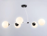 Подвесной светильник TR2546/5 WH/BK белый/черный E27/5 max 60W 950*600*450